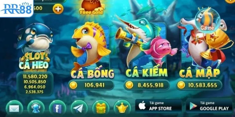 Bắn cá nhân ngư hỗ trợ người chơi mọi cấp độ